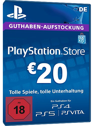 PlayStation Network Card 20 EUR